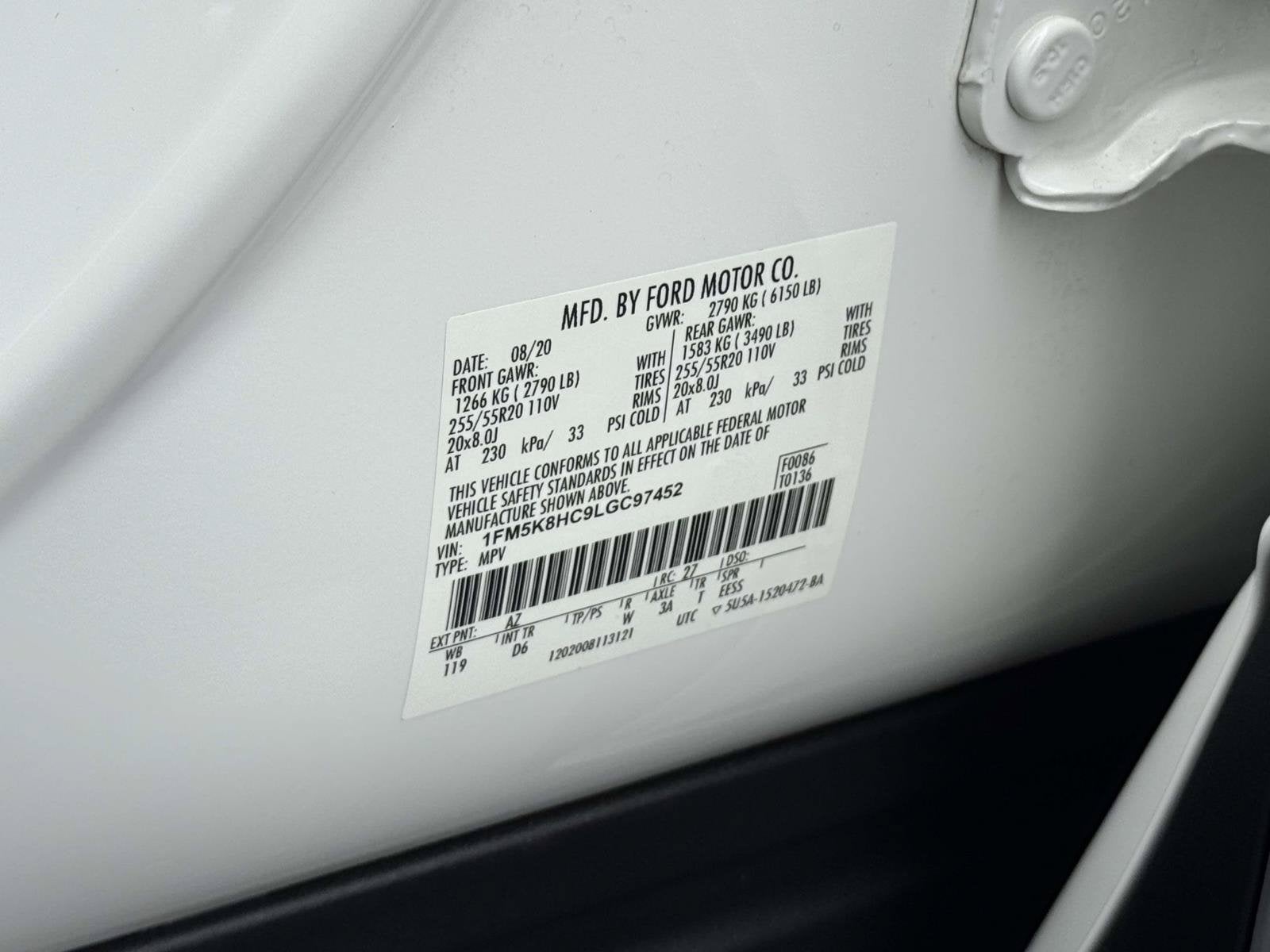 2020 Ford Explorer Platinum