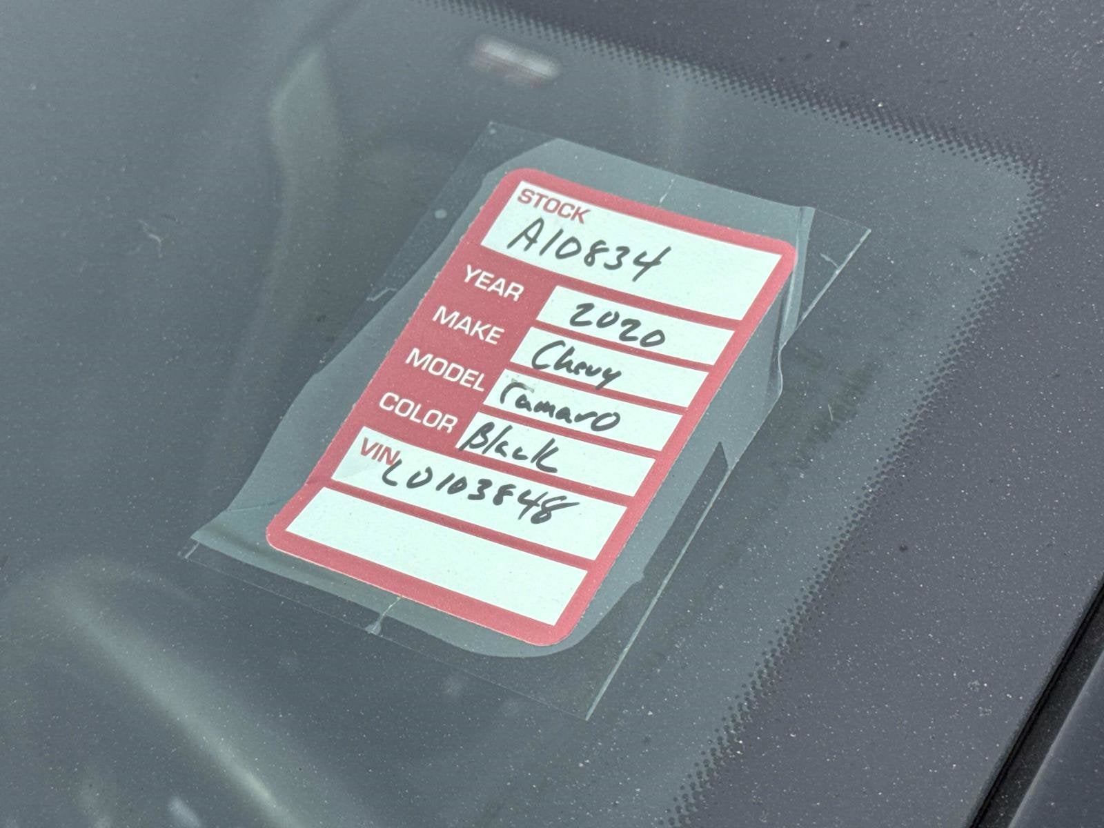 2020 Chevrolet Camaro 2SS