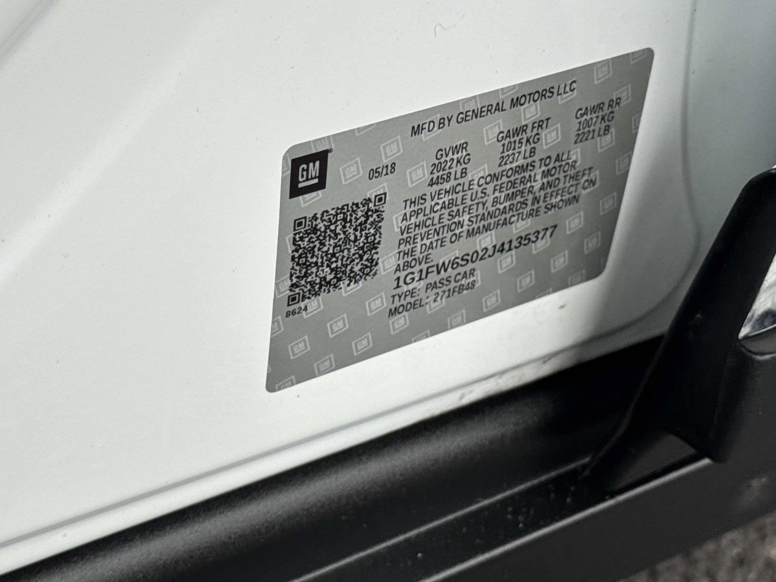 2018 Chevrolet Bolt EV LT