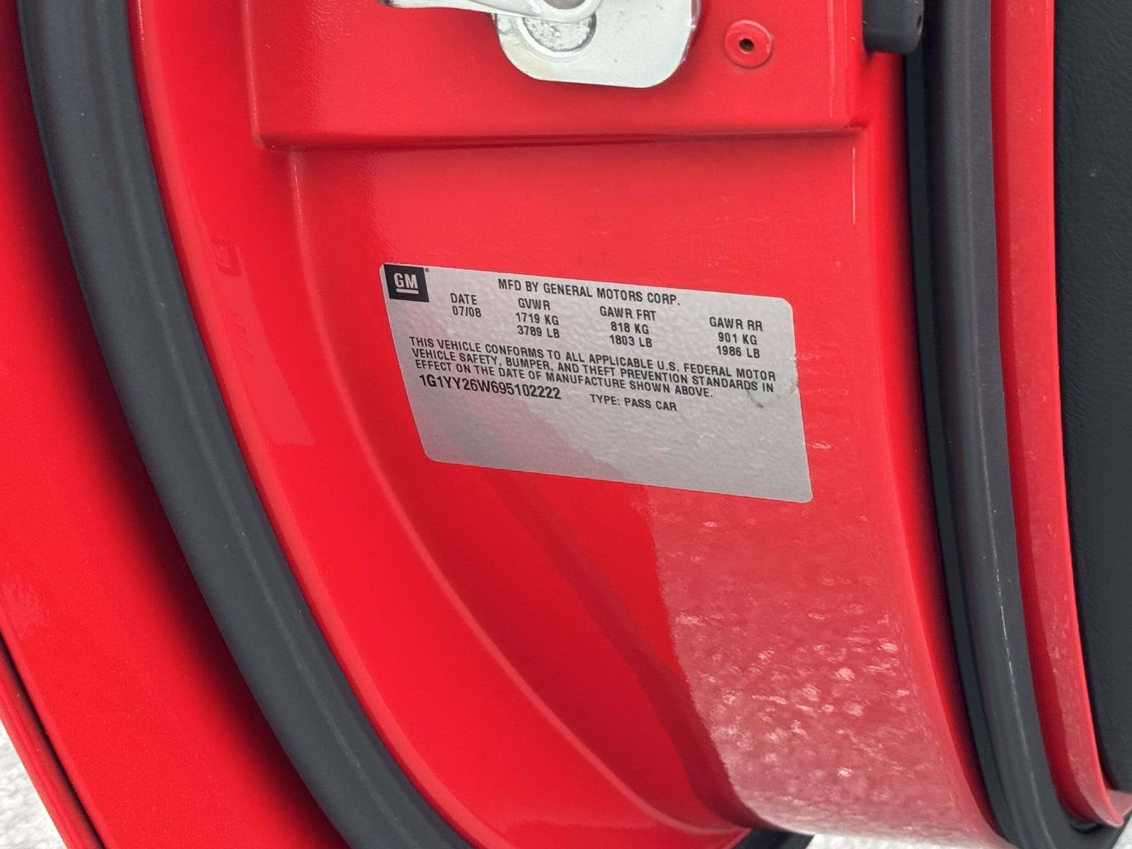 2009 Chevrolet Corvette w/4LT