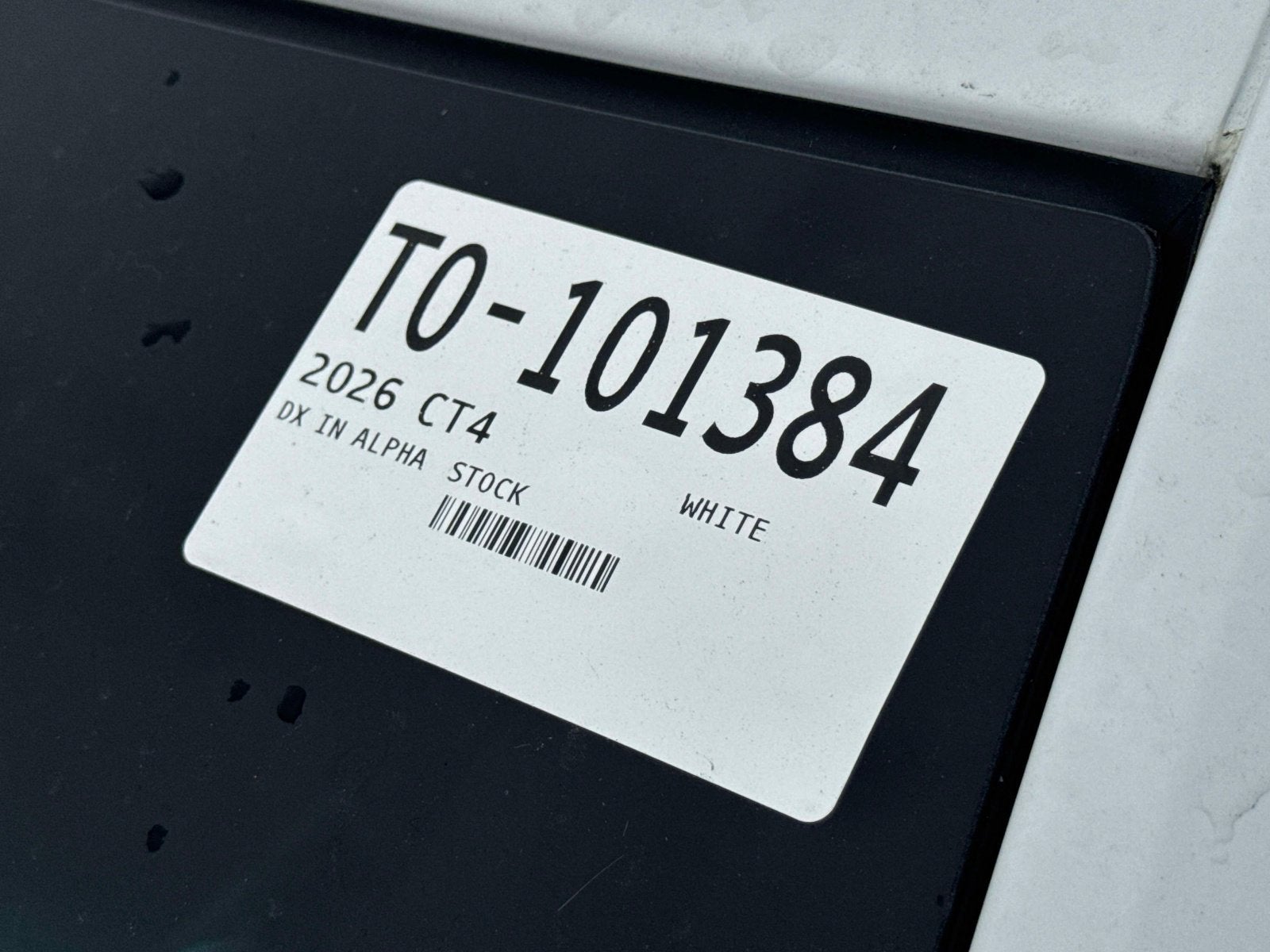 2026 Cadillac CT4 Luxury