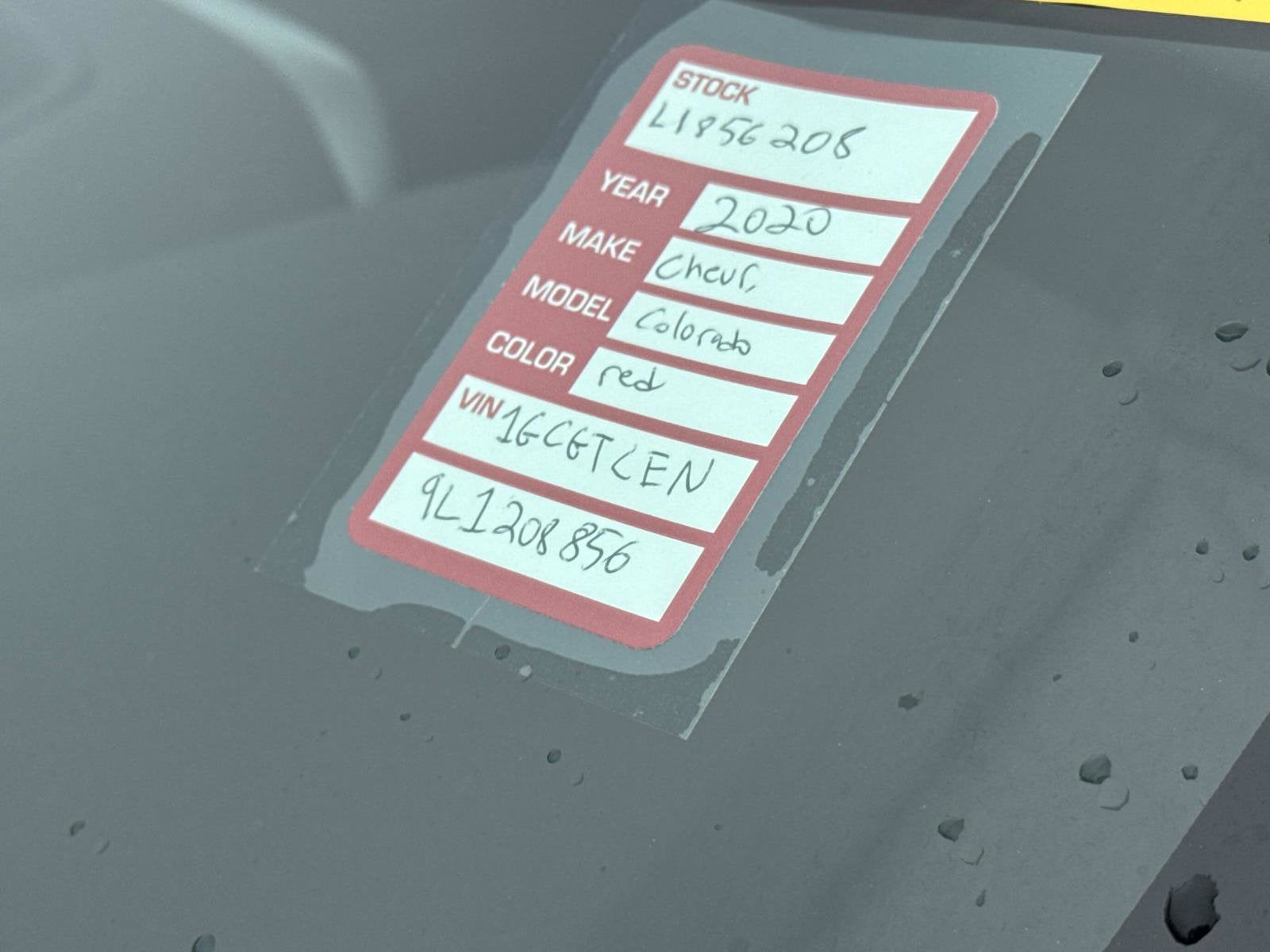 2020 Chevrolet Colorado 4WD LT