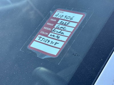 2025 GMC Acadia Elevation