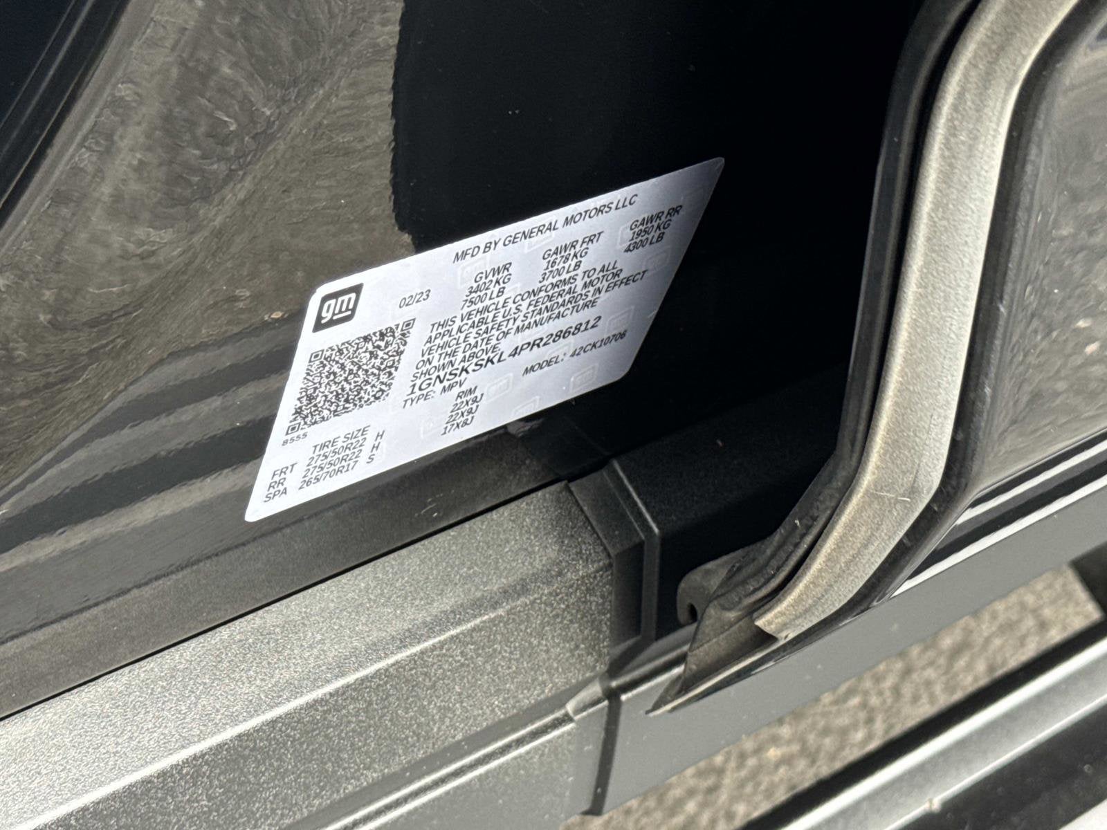 2023 Chevrolet Tahoe Premier