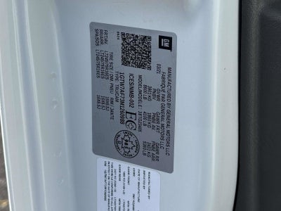2021 GMC Savana Cargo 2500 Work Van