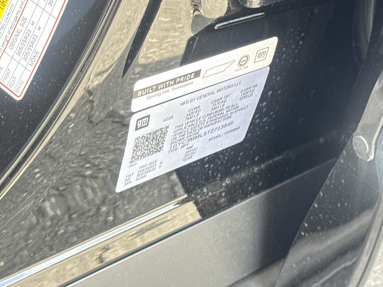 2026 Cadillac VISTIQ Premium Luxury