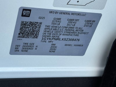 2025 Cadillac LYRIQ Luxury 1