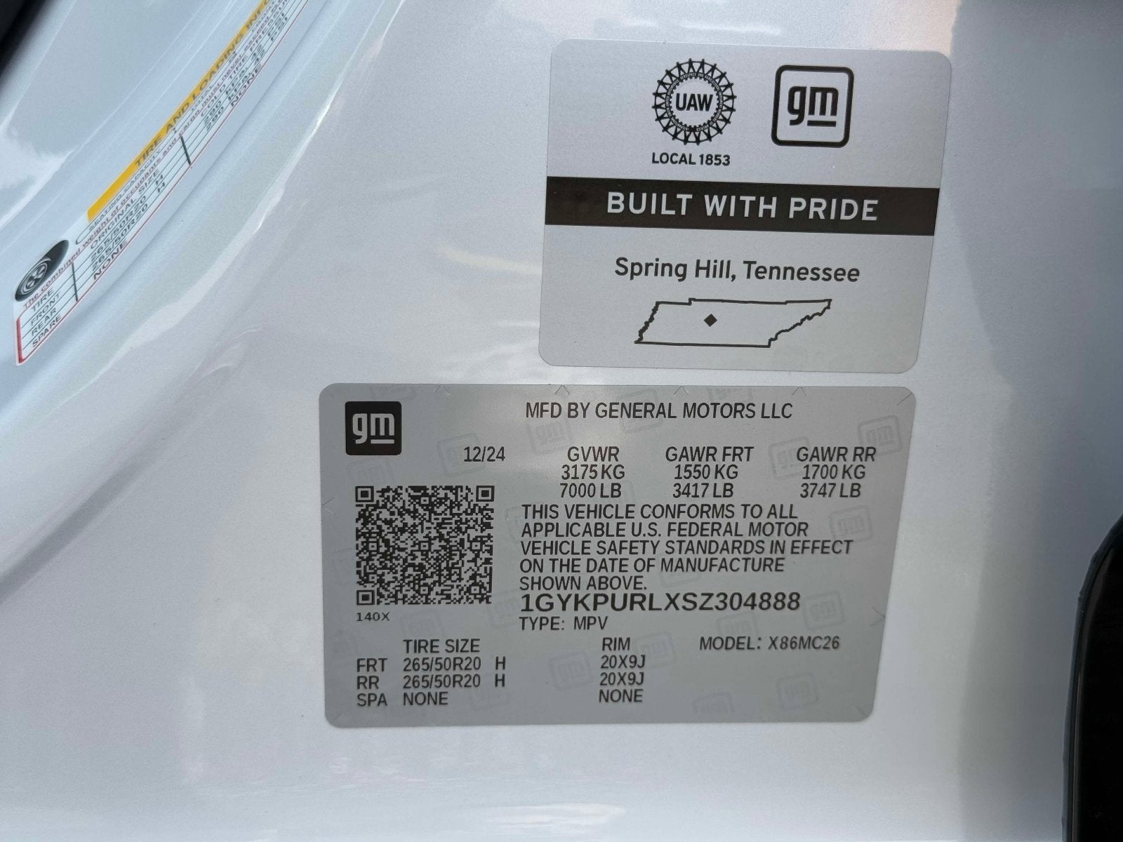 2025 Cadillac LYRIQ Sport 1