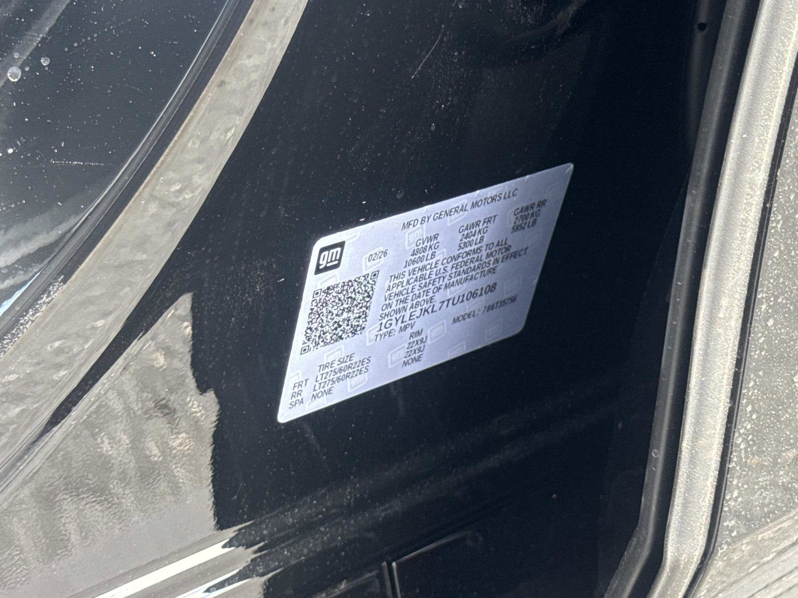 2026 Cadillac ESCALADE IQL Luxury