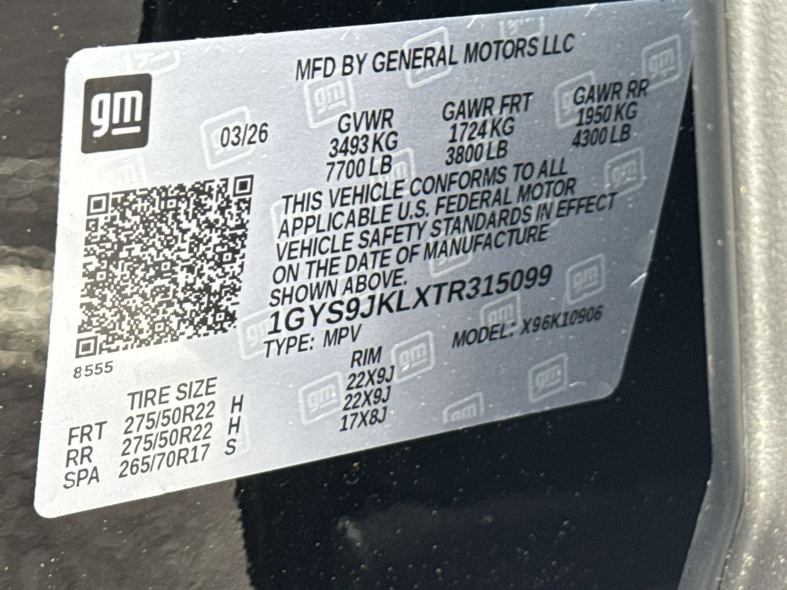 2026 Cadillac Escalade ESV 4WD