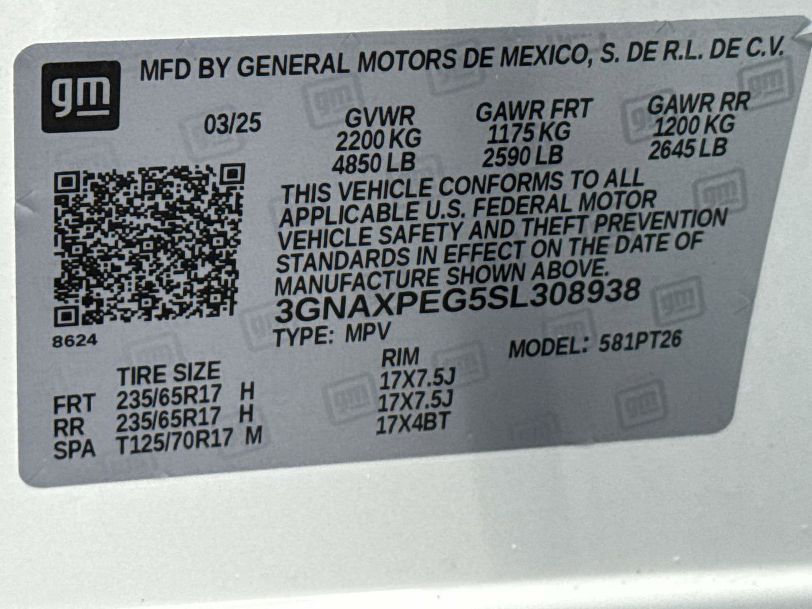 2025 Chevrolet Equinox LT