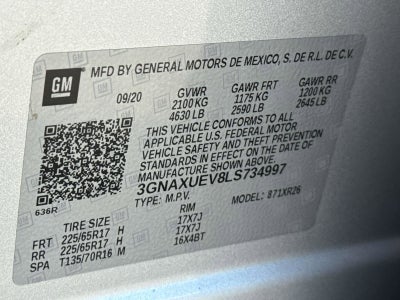 2020 Chevrolet Equinox LT