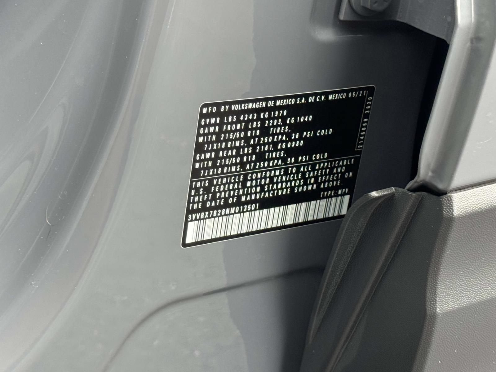 2022 Volkswagen Taos SE