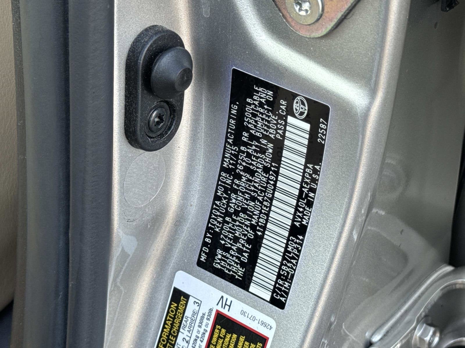 2016 Toyota Avalon Hybrid XLE Premium