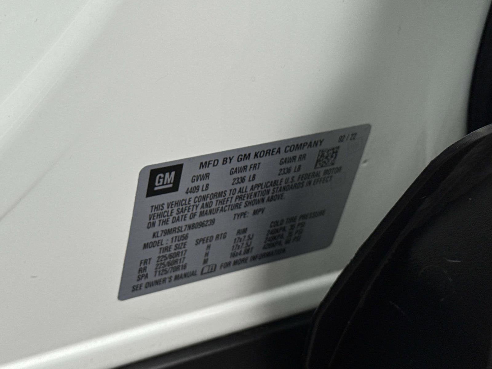 2022 Chevrolet Trailblazer LT