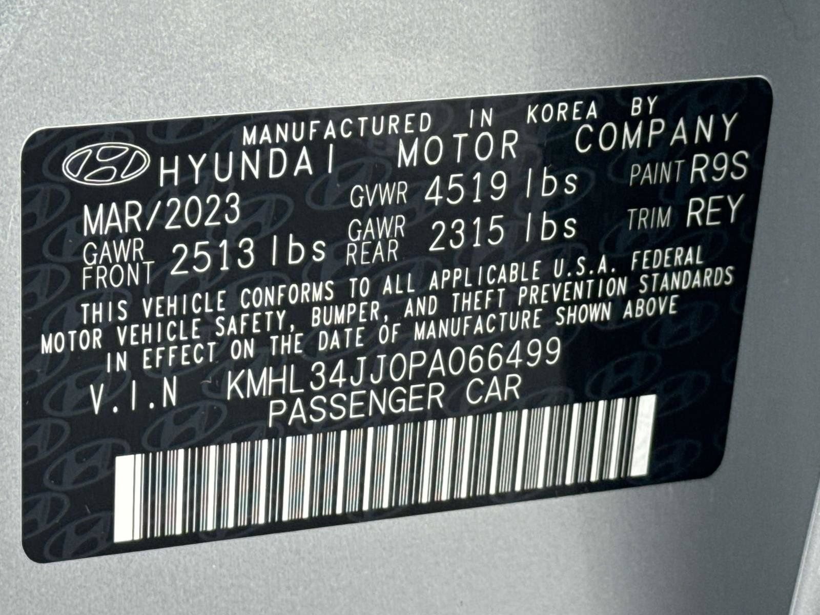 2023 Hyundai Sonata Hybrid SEL