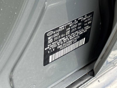 2022 Hyundai Sonata SEL