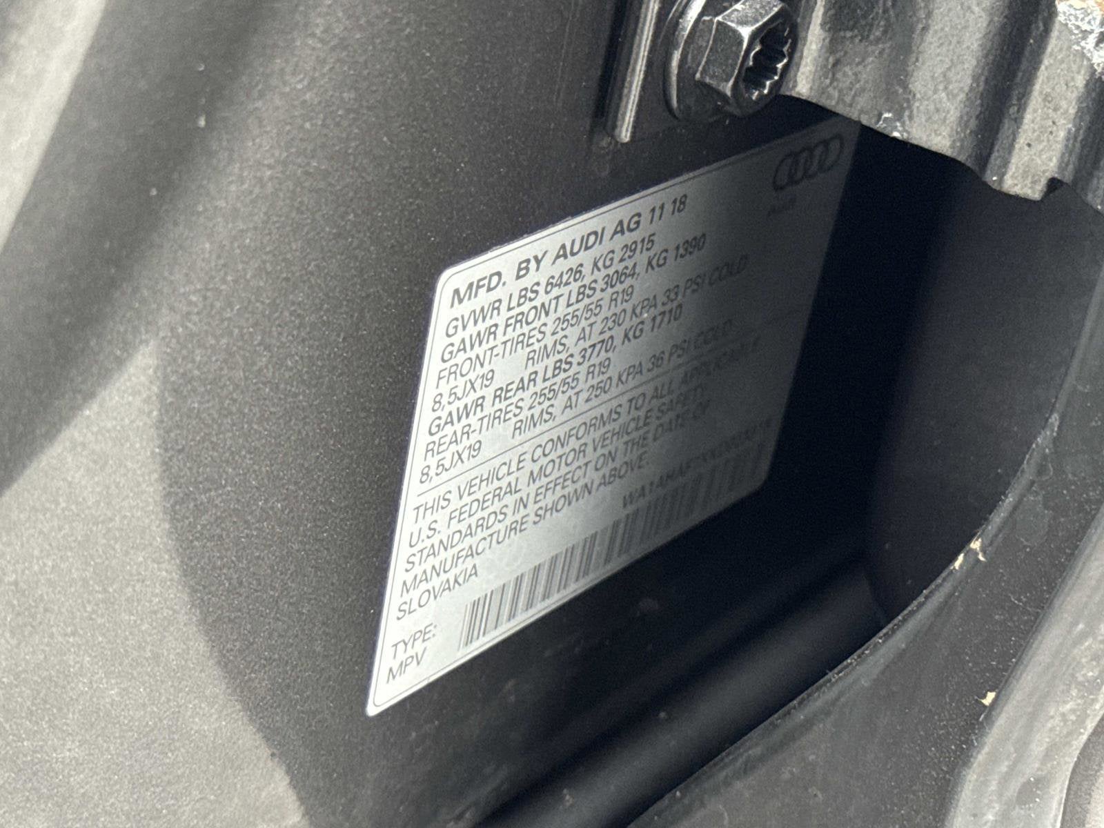 2019 Audi Q7 Premium