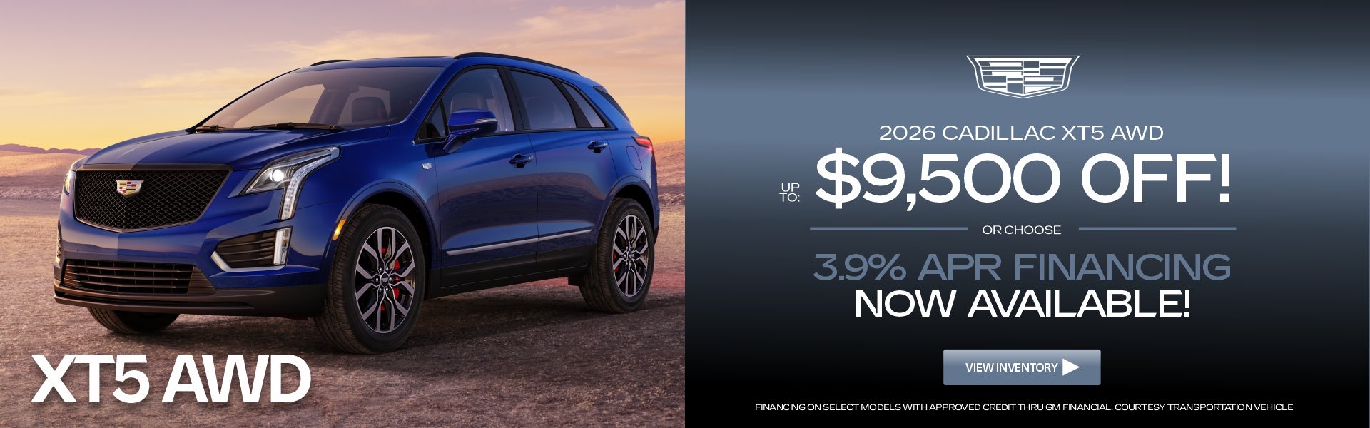 2026 CADILLAC XT5 AWD