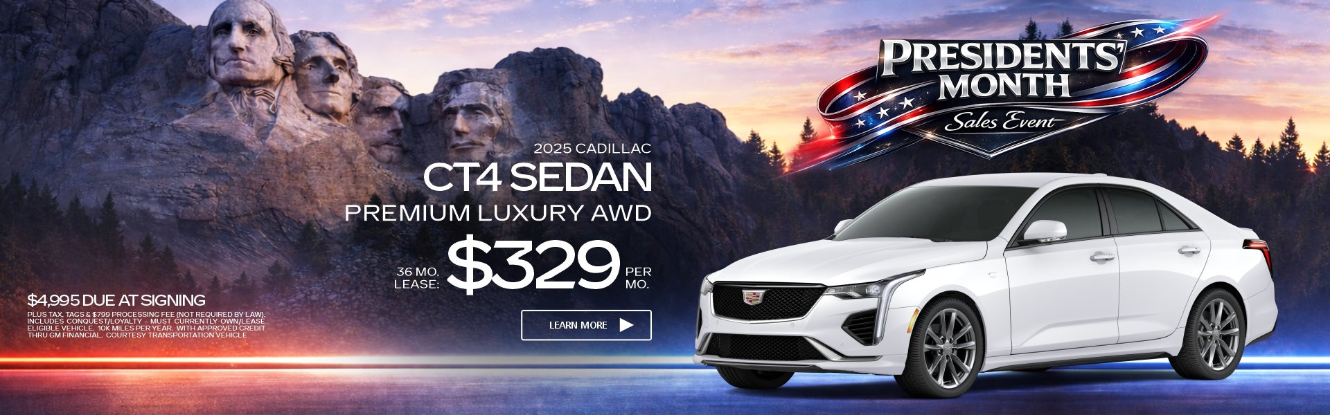 2025 CADILLAC CT4 SEDAN