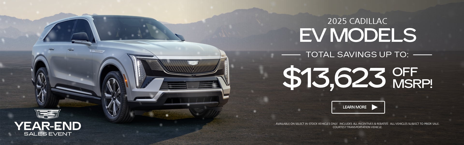 2025 CADILLAC EV MODELS