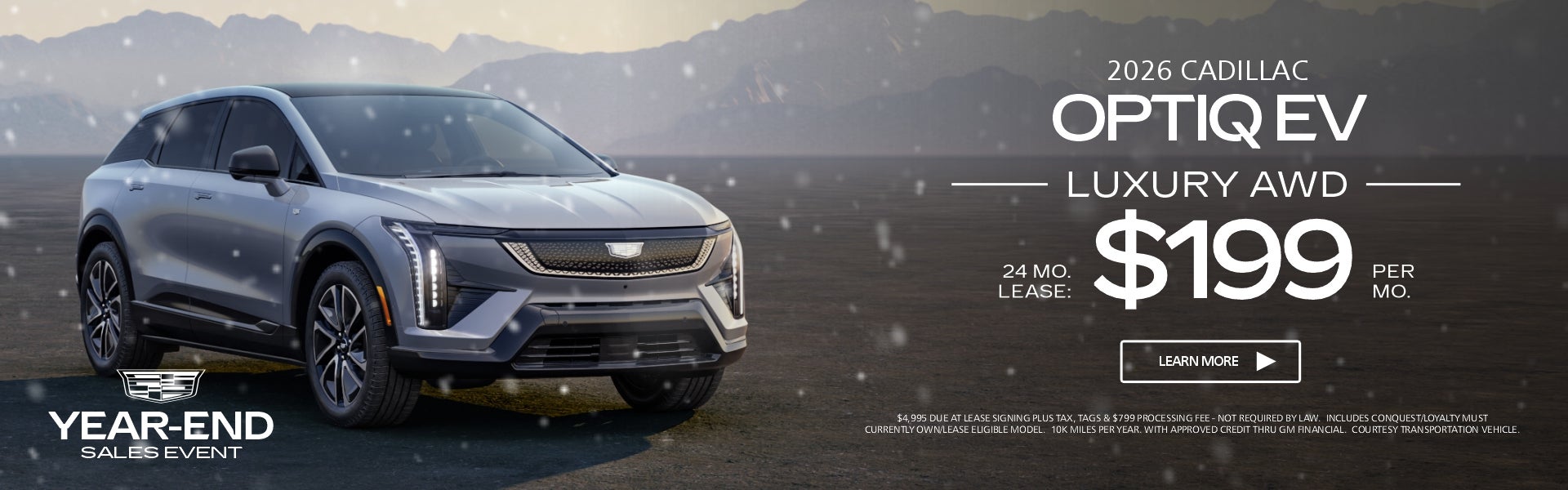 2026 CADILLAC OPTIQEV LUXURY AWD