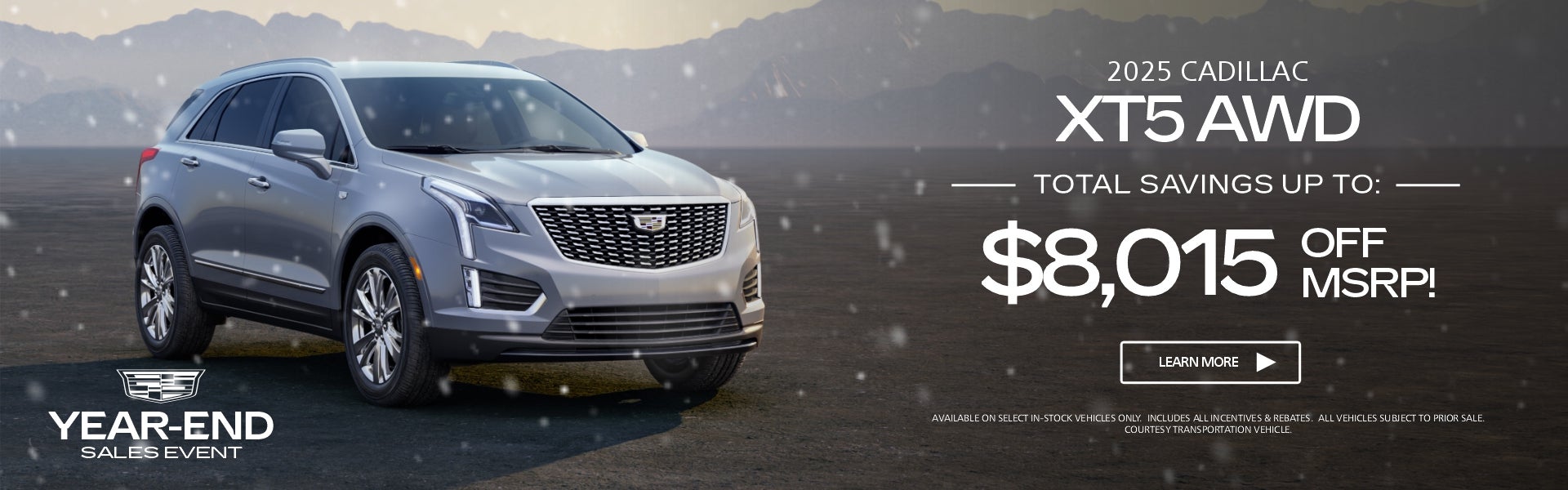 2025 CADILLAC XT5 AWD