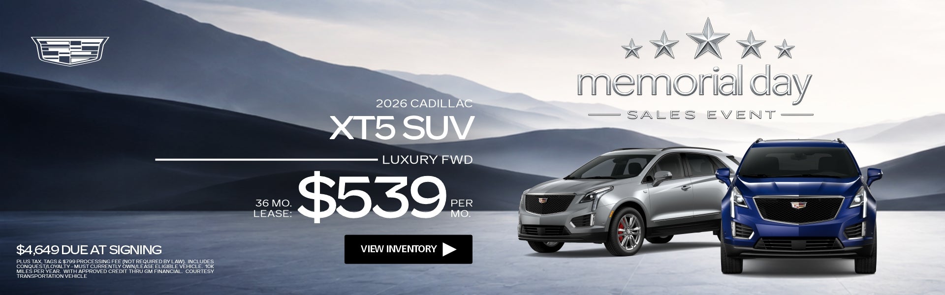 2026 Cadillac XT5 SUV