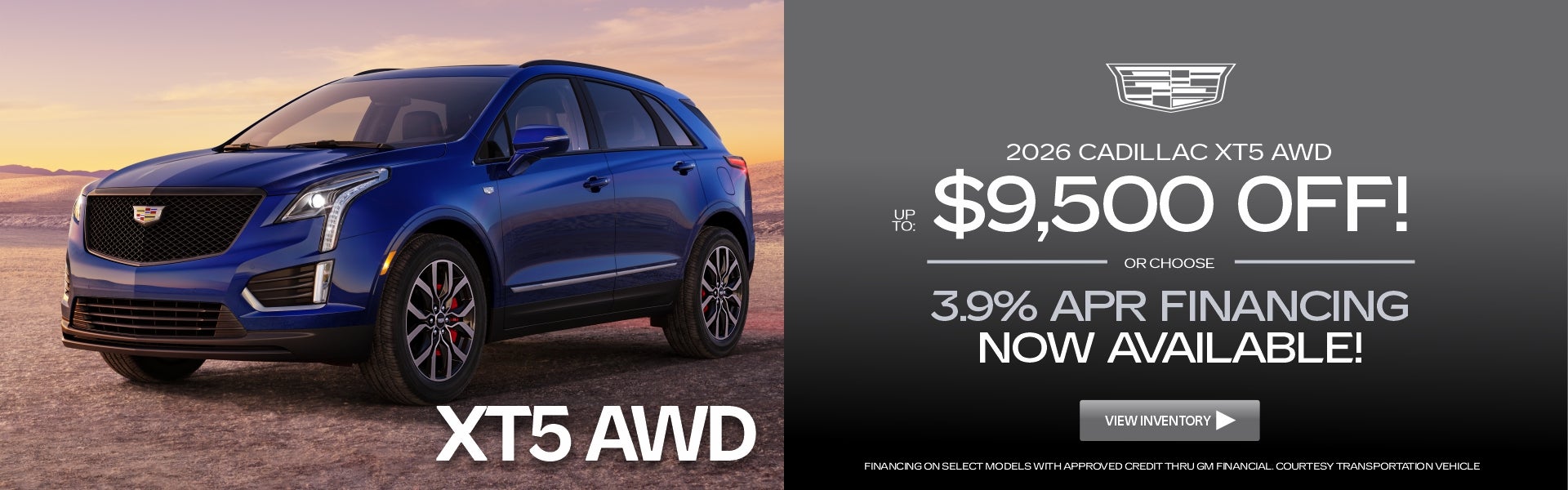 2026 CADILLAC XT5 AWD